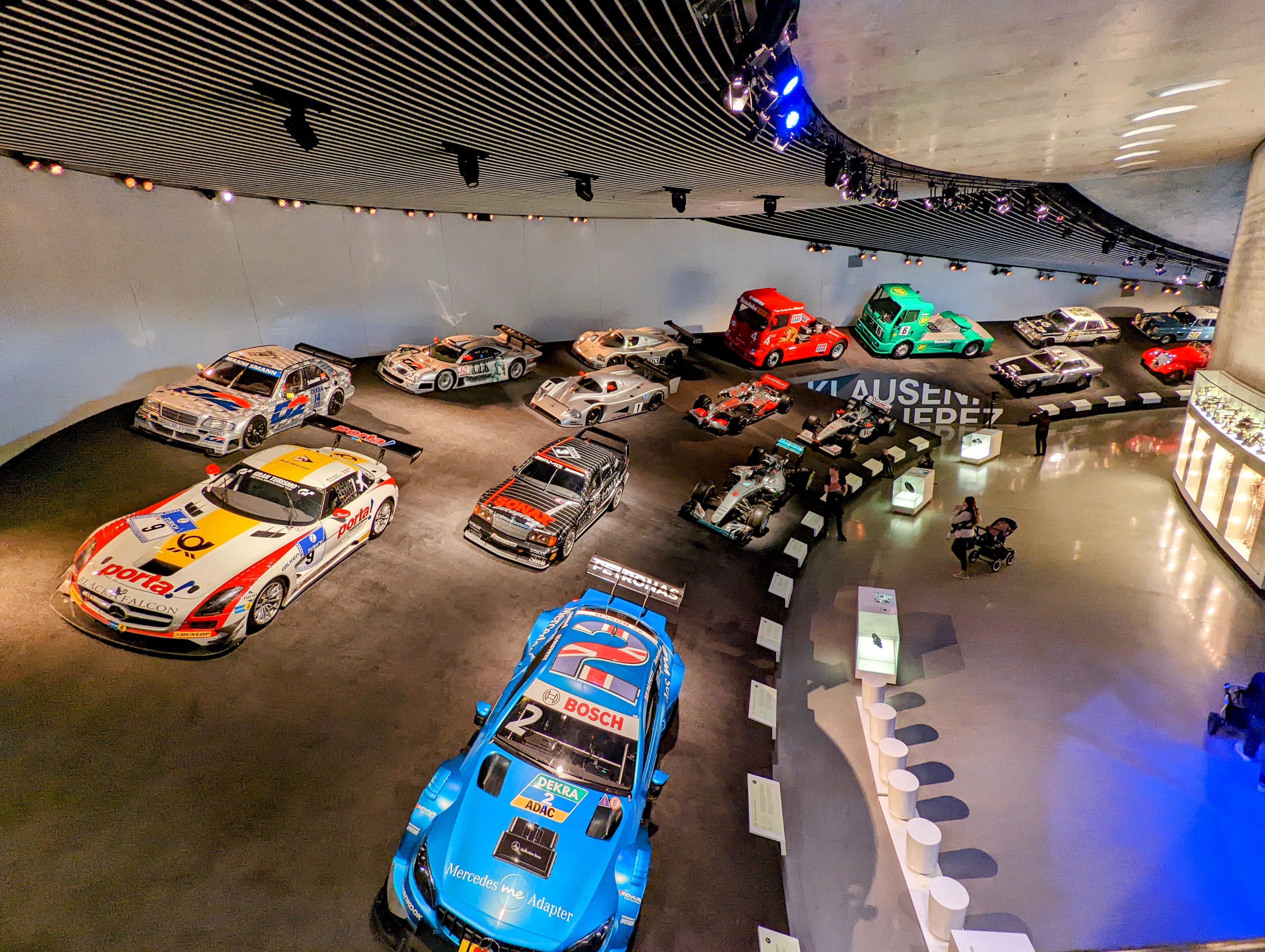 Mercedes museum in Stuttgart